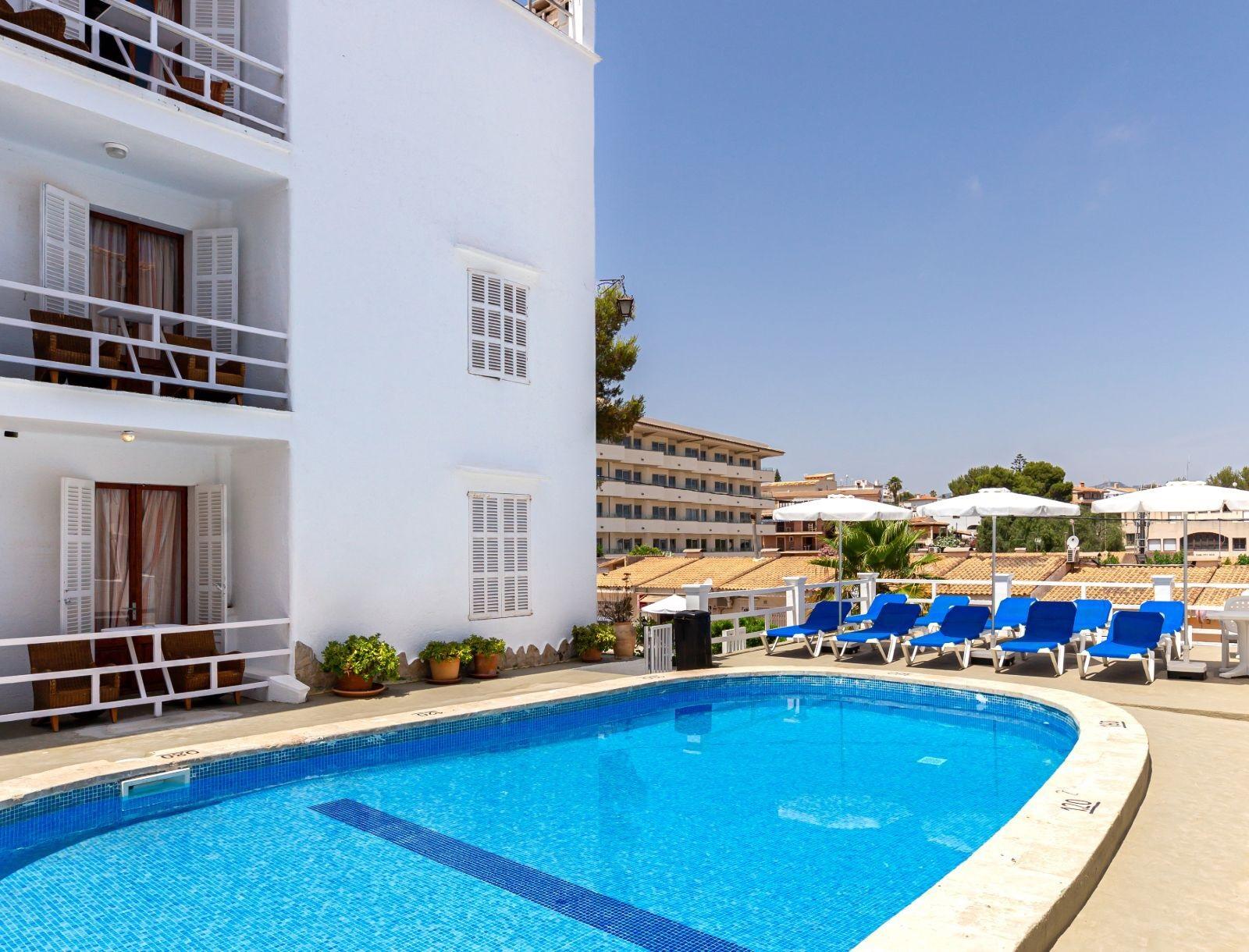 Hostal Residencia San Francisco Puerto Colom Kültér fotó