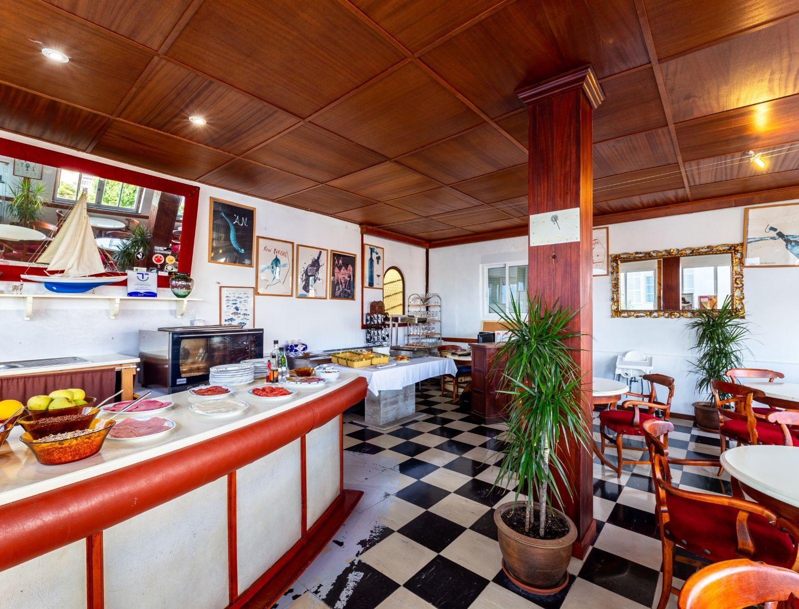 Hostal Residencia San Francisco Puerto Colom Kültér fotó