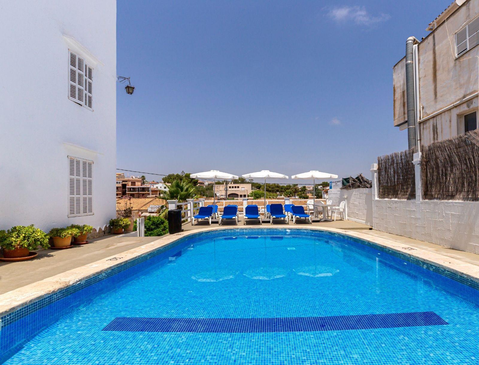 Hostal Residencia San Francisco Puerto Colom Kültér fotó